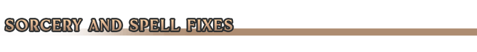 Sorcery and spells