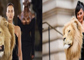 Kylie Jenner's Reaction to Irina Shayk Wearing Her Lion Head Dress