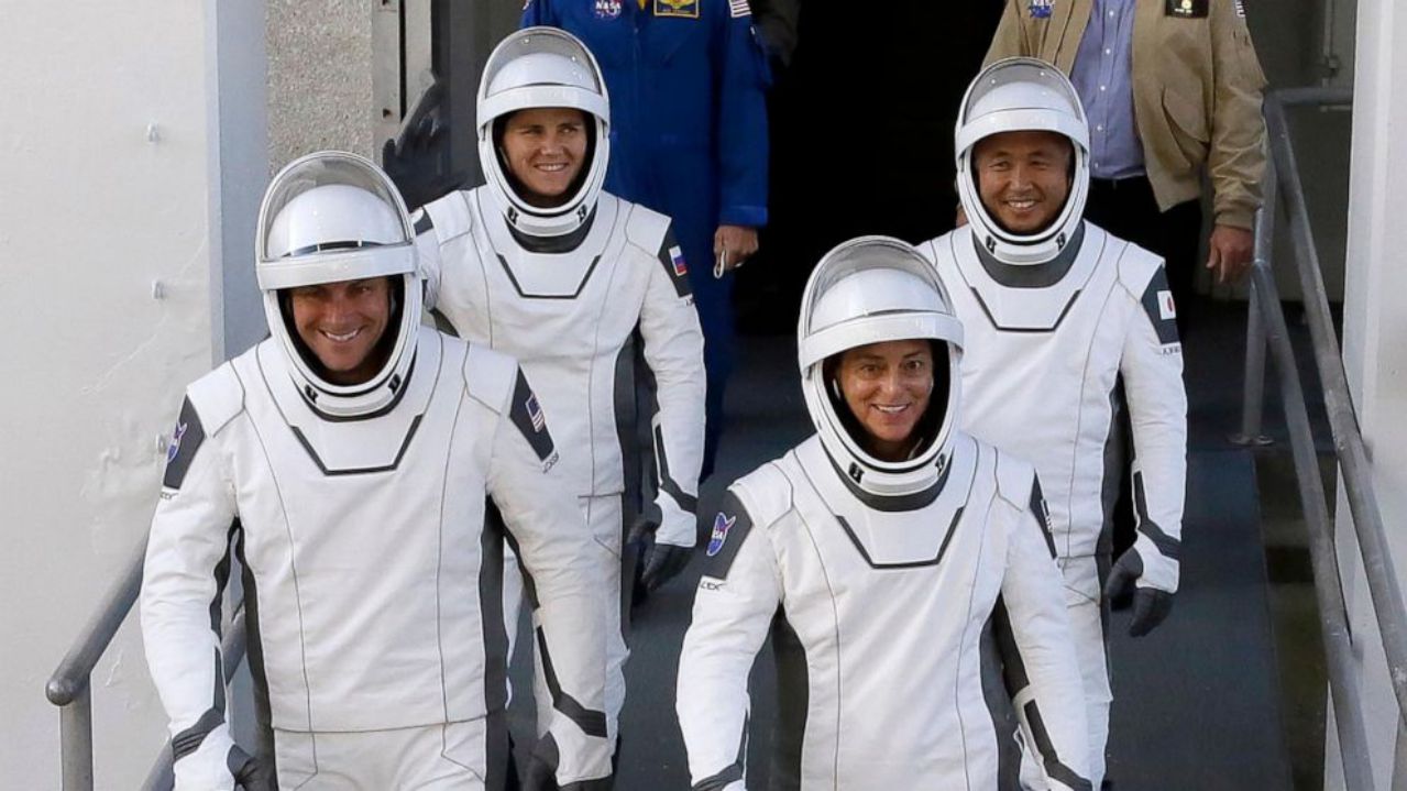 Astronauts fly SpaceX back home after 5-month mission