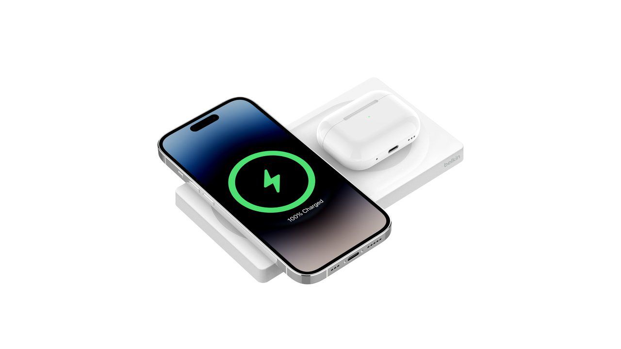 The New 2-in-1 MagSafe Charging Pad from Belkin Has Been Released_