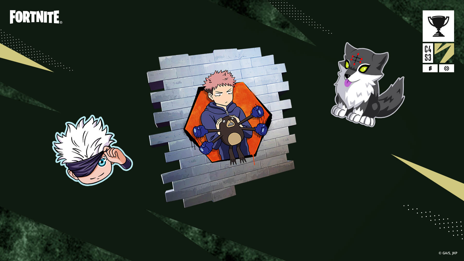Fortnite Jujutsu Kaisen Cup Rewards