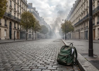 A conceptual representation of urban unrest and school closures in France.