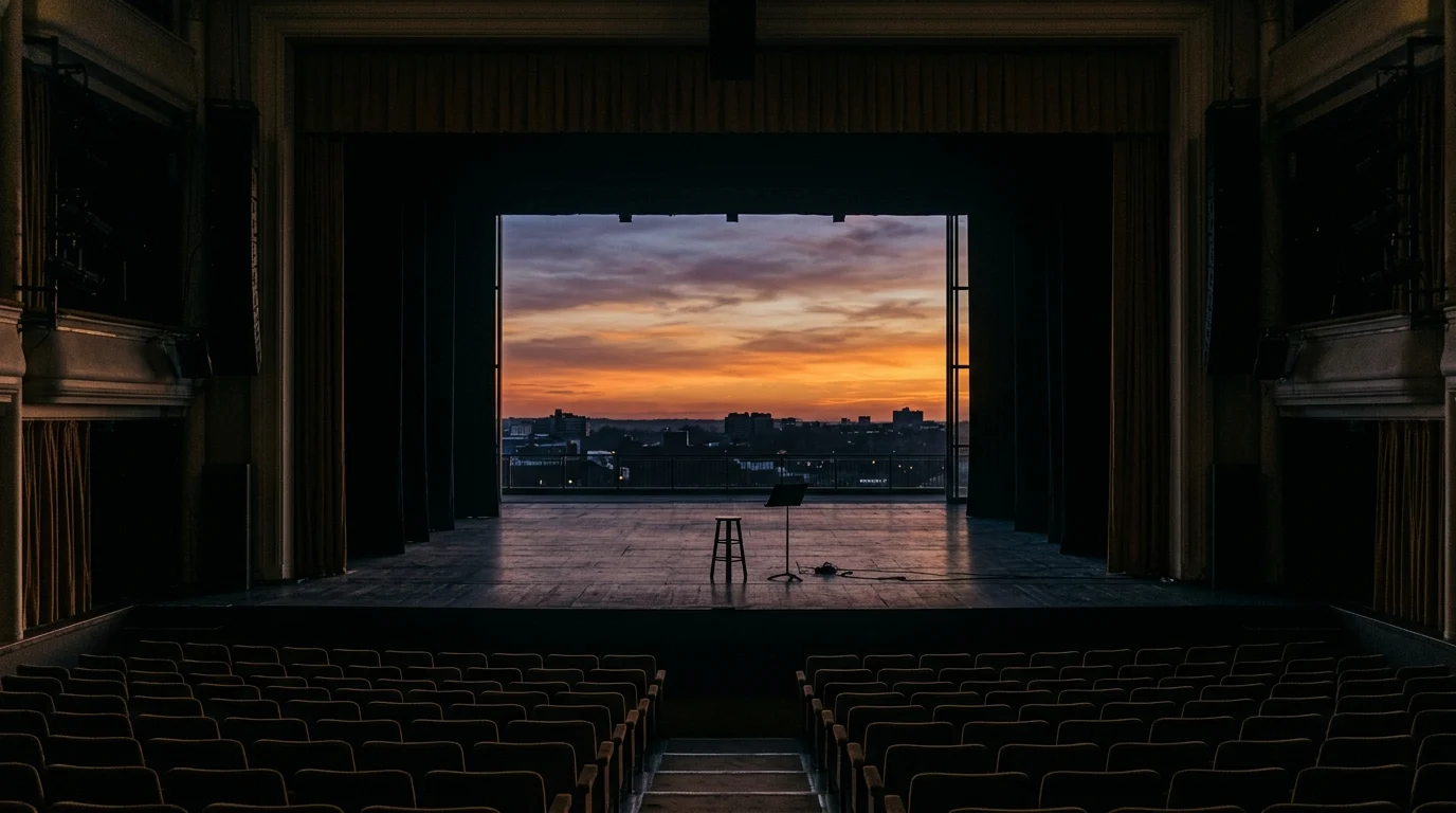 Minimalist silhouette representing series finales